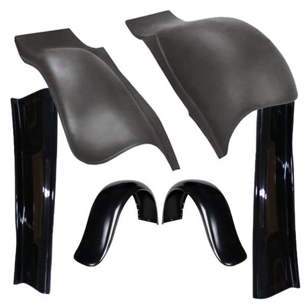 1932 Ford Full Fenders Set Fiberglass